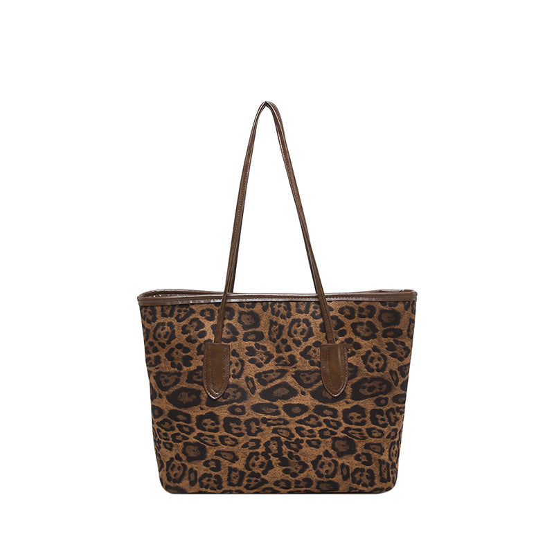 Leopard-Print Tote Bag