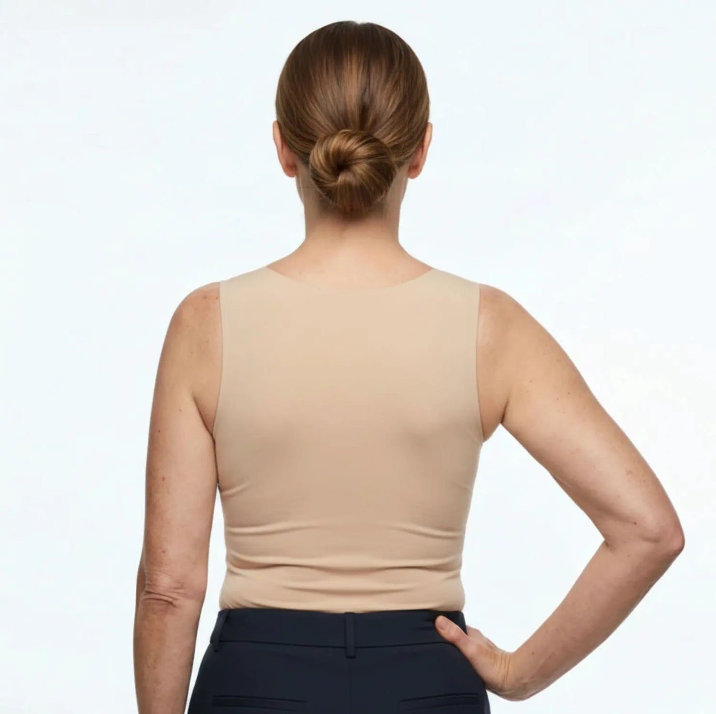Front Support Built In Bra Tank