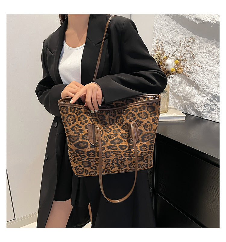 Leopard-Print Tote Bag