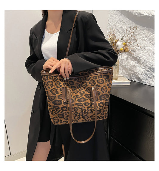 Leopard-Print Tote Bag