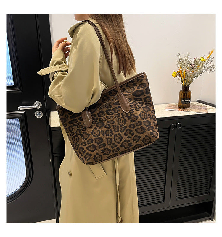 Leopard-Print Tote Bag