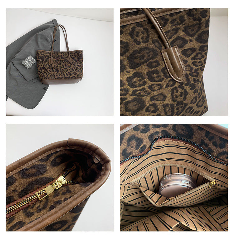 Leopard-Print Tote Bag